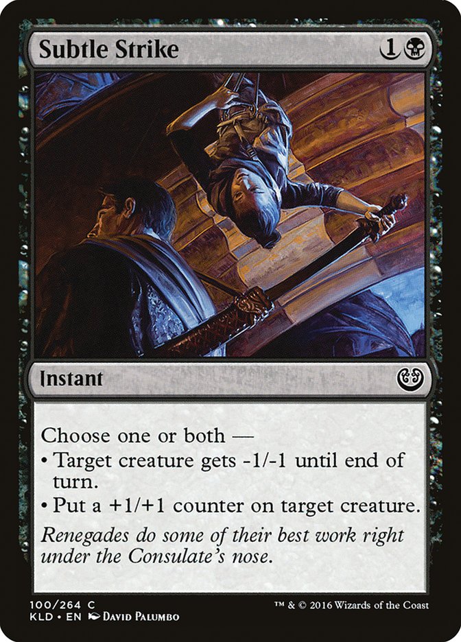 Subtle Strike [Kaladesh] Magic: The Gathering