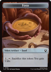 Bear // Food (0020) Double-Sided Token [Avatar: The Last Airbender Tokens] Magic: The Gathering