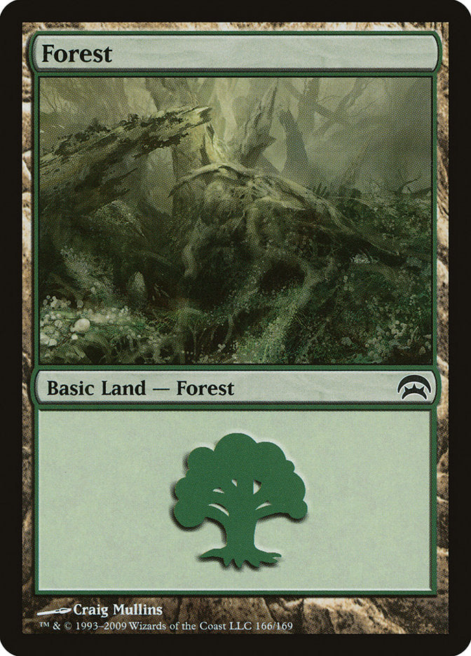 Forest (166) [Planechase] Magic: The Gathering