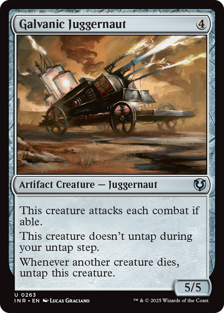 Galvanic Juggernaut [Innistrad Remastered] Magic: The Gathering