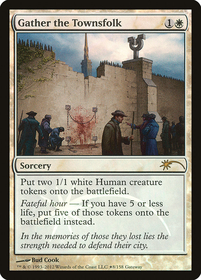 Gather the Townsfolk [Wizards Play Network 2012] Magic: The Gathering