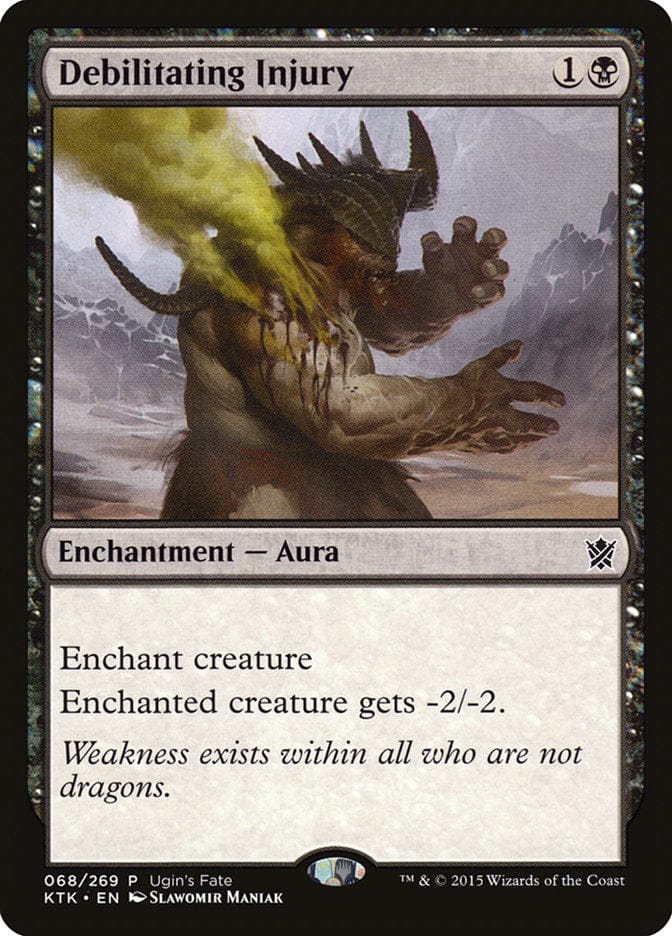 Debilitating Injury [Ugin's Fate] Magic: The Gathering