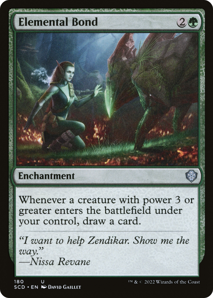 Elemental Bond [Starter Commander Decks] Magic: The Gathering