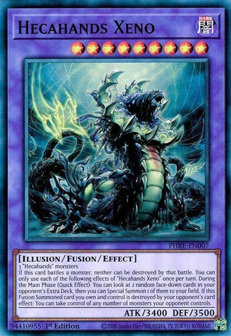 Hecahands Xeno [PHRE-EN007] Super Rare Yu-Gi-Oh!