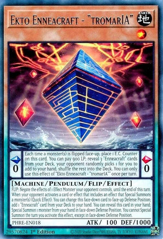 Ekto Enneacraft - "tromarIA" [PHRE-EN018] Rare Yu-Gi-Oh!