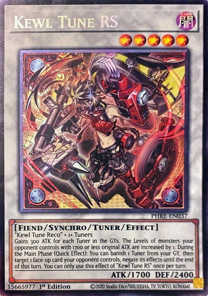 Kewl Tune RS (CR) [PHRE-EN037] Collector's Rare Yu-Gi-Oh!
