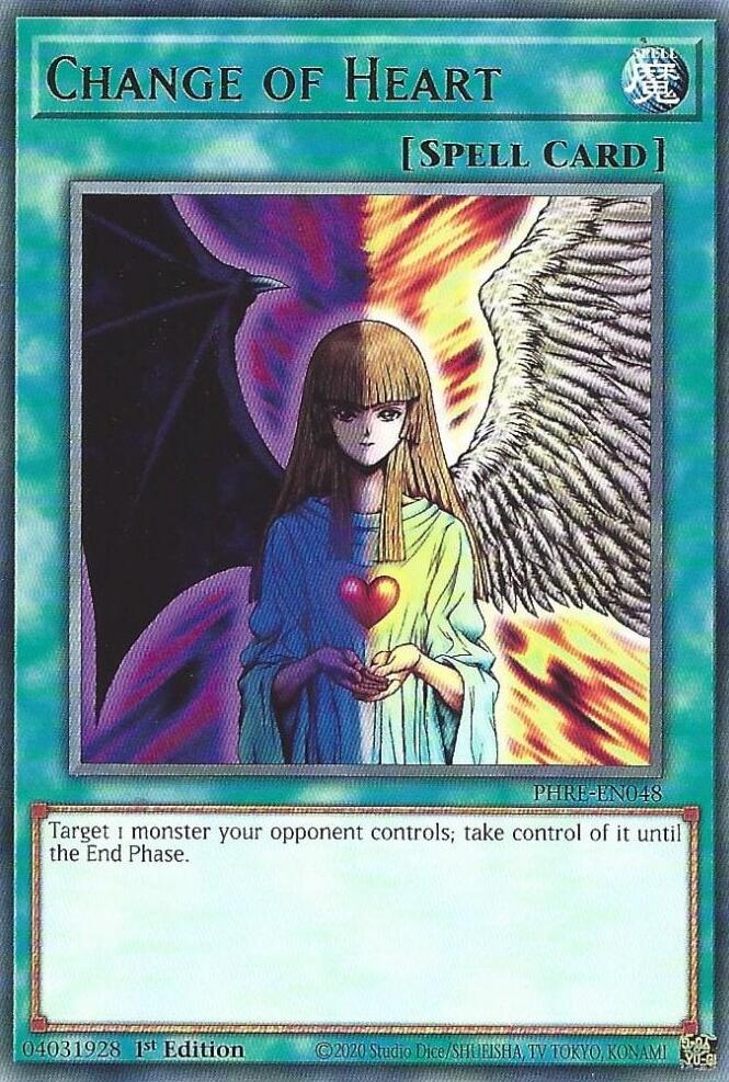 Change of Heart [PHRE-EN048] Rare Yu-Gi-Oh!