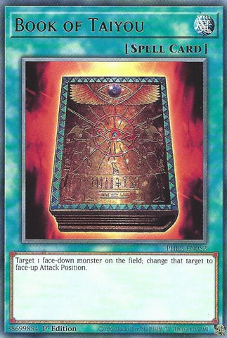 Book of Taiyou [PHRE-EN052] Rare Yu-Gi-Oh!