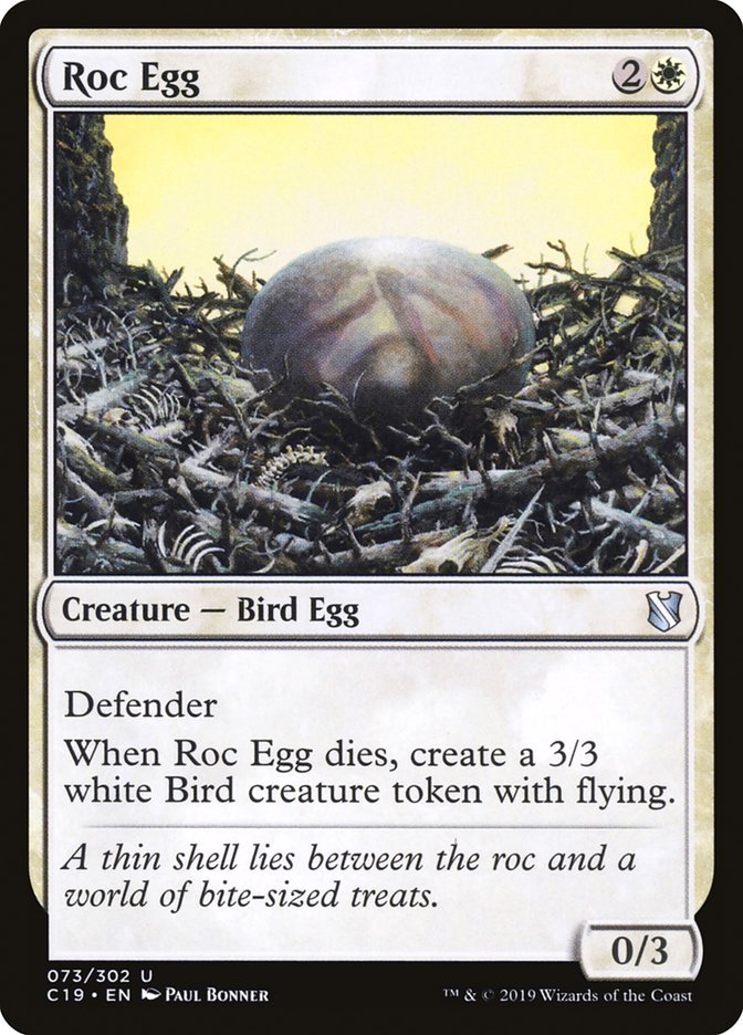 Roc Egg [Commander 2019] Magic: The Gathering