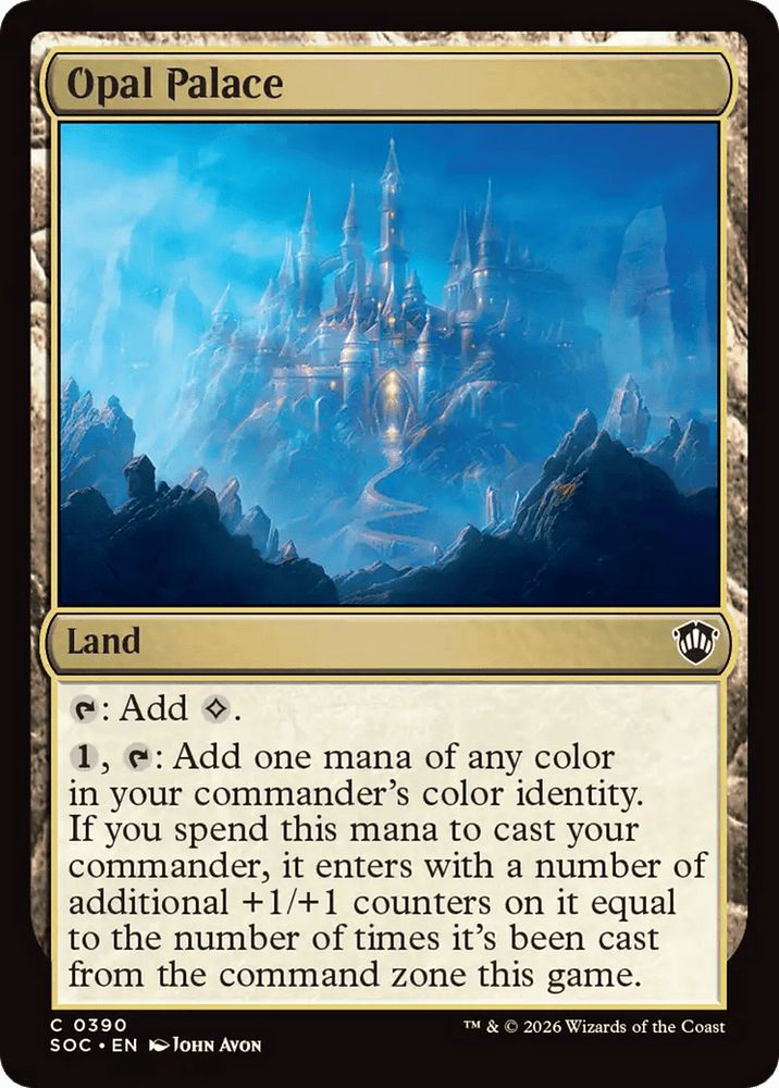 Opal Palace [Secrets of Strixhaven Commander]