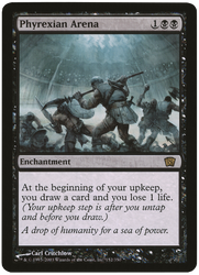 Phyrexian Arena (Oversized) [Eighth Edition Box Topper] Magic: The Gathering