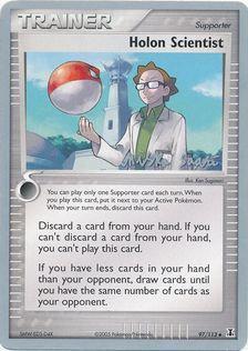 Holon Scientist (97/113) (Suns & Moons - Miska Saari) [World Championships 2006] Pokémon