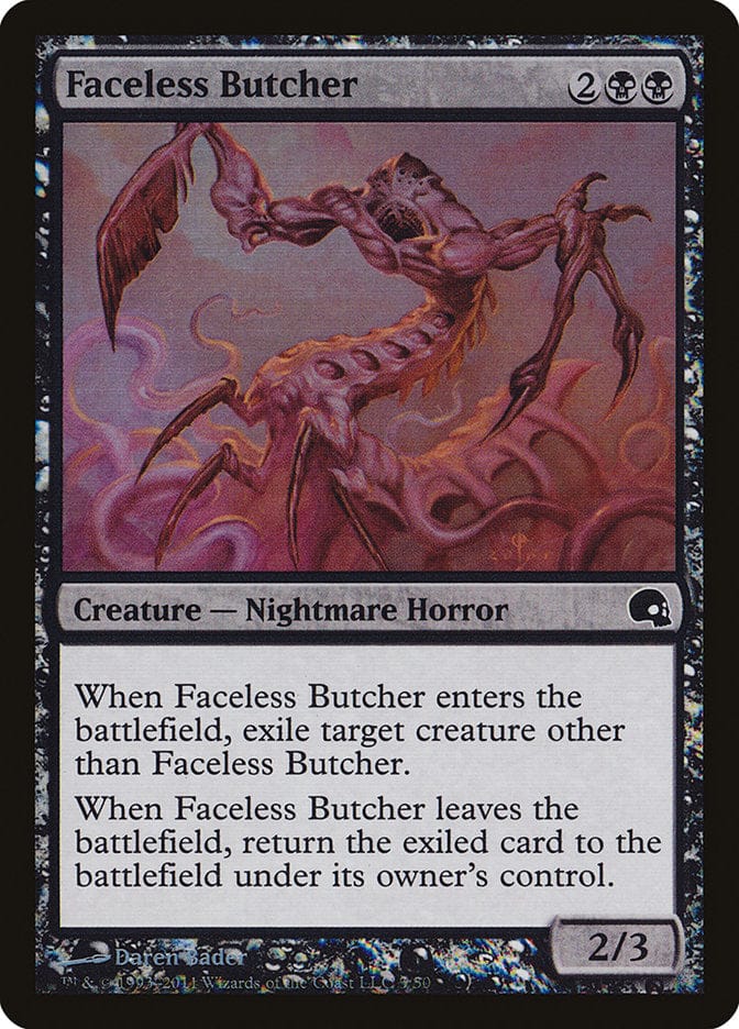 Faceless Butcher [Premium Deck Series: Graveborn] Magic: The Gathering