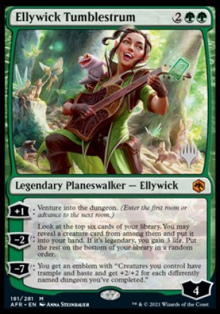 Ellywick Tumblestrum (Promo Pack) [Dungeons & Dragons: Adventures in the Forgotten Realms Promos] Magic: The Gathering
