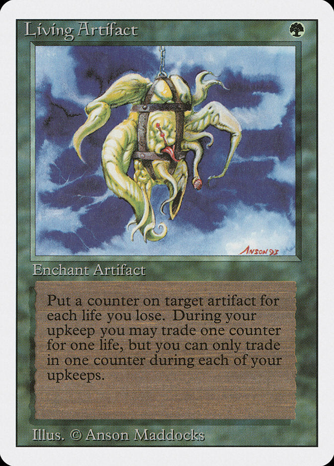 Living Artifact [Revised Edition] Magic: The Gathering
