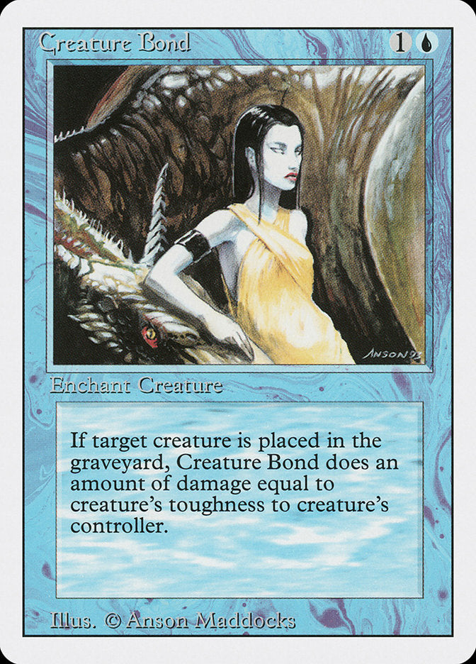Creature Bond [Revised Edition] Magic: The Gathering