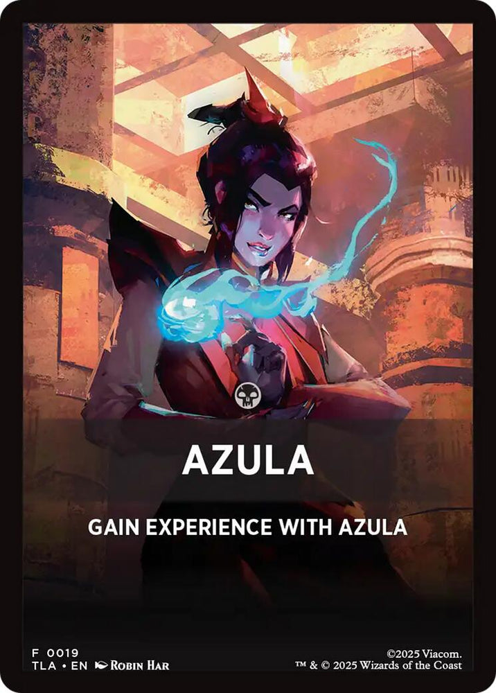 Azula Theme Card [Avatar: The Last Airbender Tokens] Magic: The Gathering