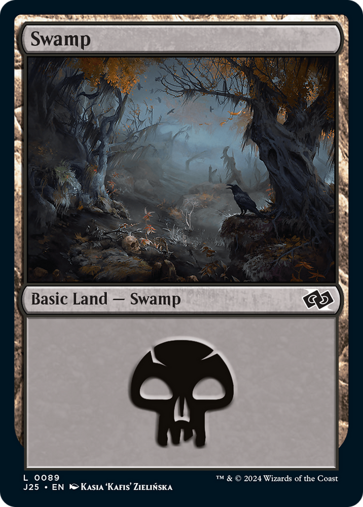 Swamp (89) [Foundations Jumpstart] Magic: The Gathering