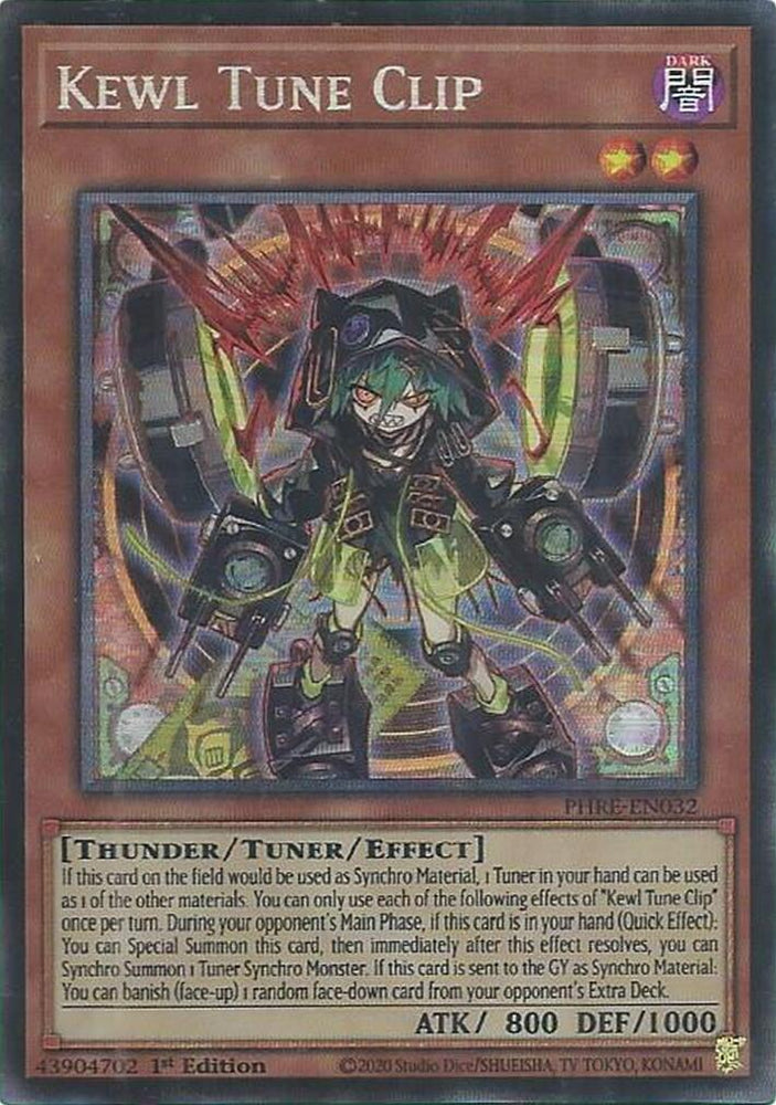 Kewl Tune Clip (CR) [PHRE-EN032] Collector's Rare Yu-Gi-Oh!