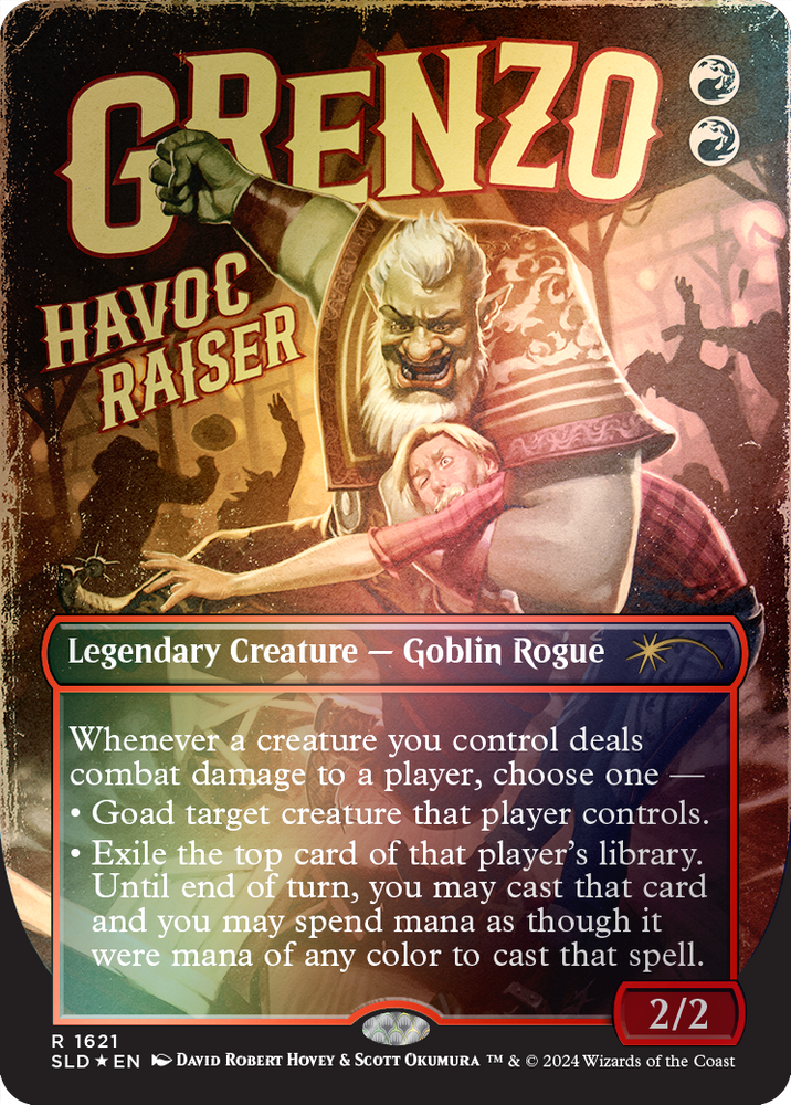 Grenzo, Havoc Raiser (Rainbow Foil) [Secret Lair Drop Series] Magic: The Gathering