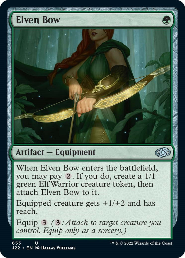 Elven Bow [Jumpstart 2022] Magic: The Gathering