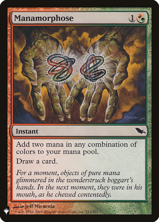 Manamorphose [Mystery Booster] Magic: The Gathering