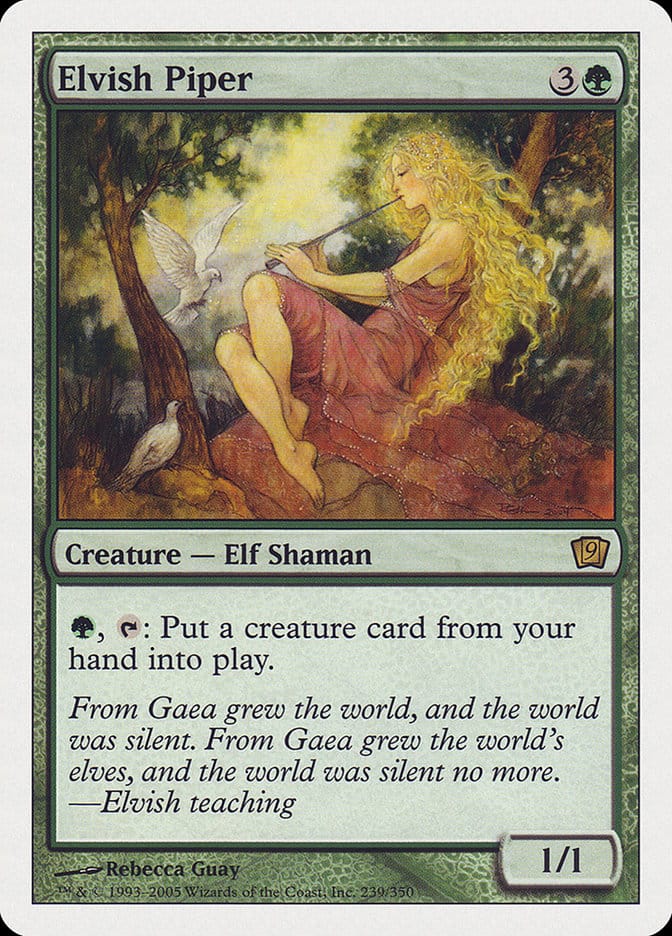 Elvish Piper [Ninth Edition] Magic: The Gathering
