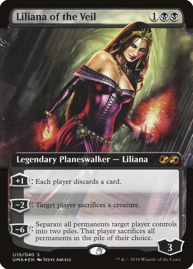 Liliana of the Veil (Topper) [Ultimate Masters Box Topper] Magic: The Gathering