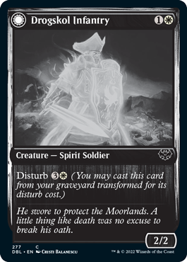 Drogskol Infantry // Drogskol Armaments [Innistrad: Double Feature] Magic: The Gathering
