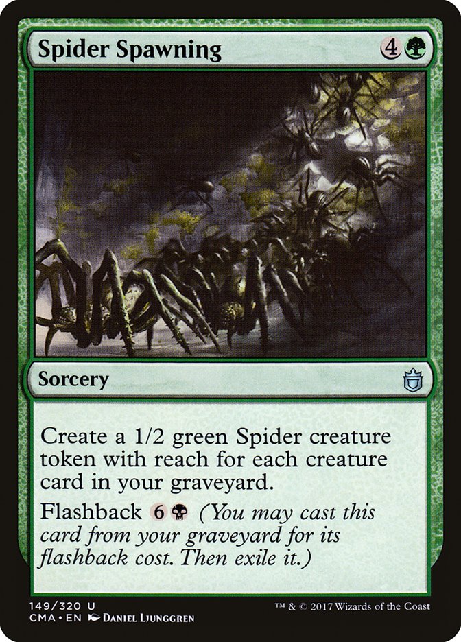 Spider Spawning [Commander Anthology] Magic: The Gathering