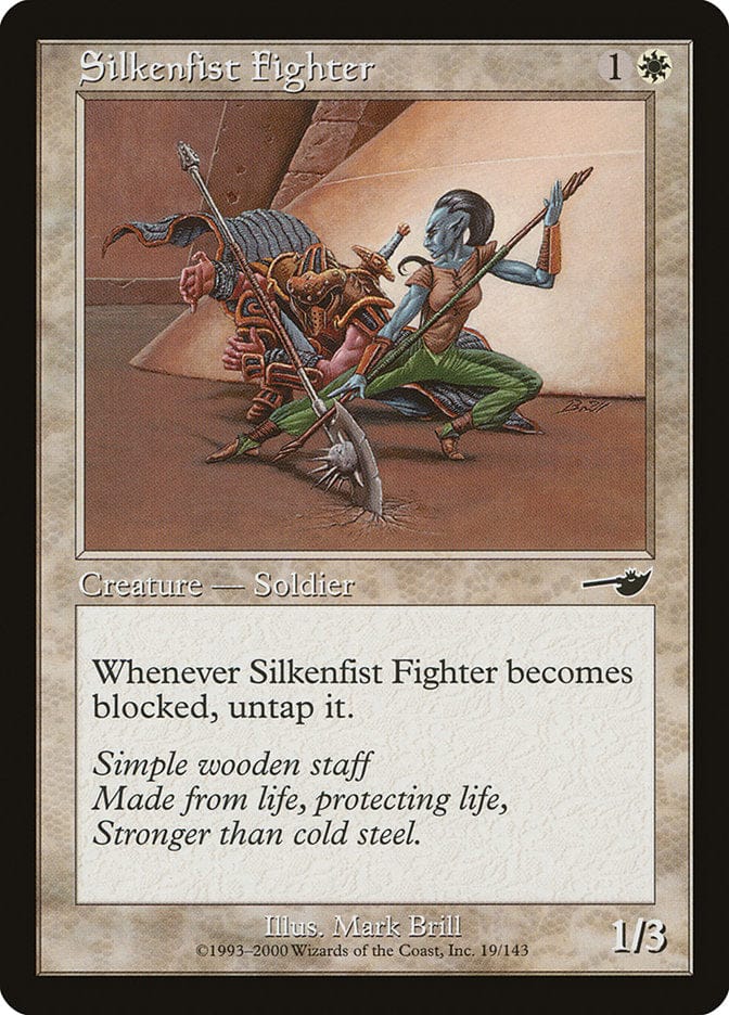 Silkenfist Fighter [Nemesis] Magic: The Gathering