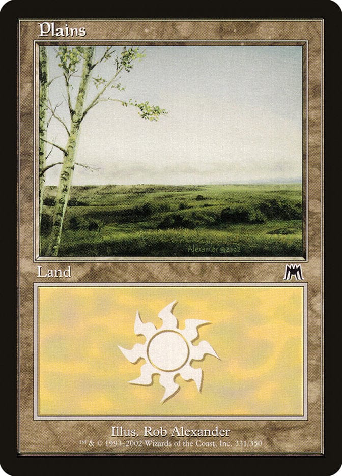 Plains (331) [Onslaught] Magic: The Gathering