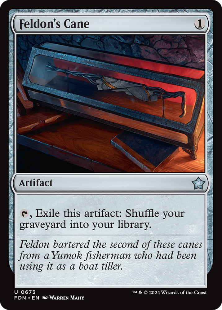 Feldon's Cane [Foundations] Magic: The Gathering