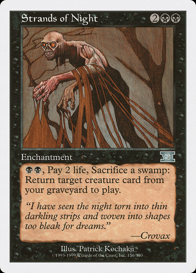 Strands of Night [Classic Sixth Edition] Magic: The Gathering