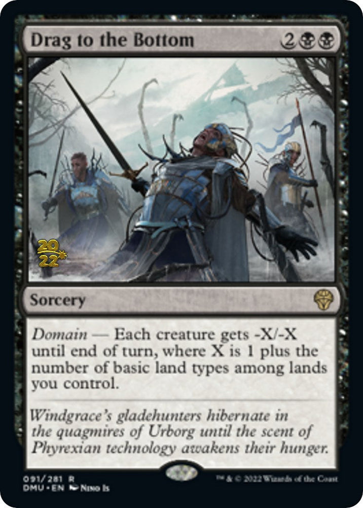 Drag to the Bottom [Dominaria United Prerelease Promos] Magic: The Gathering