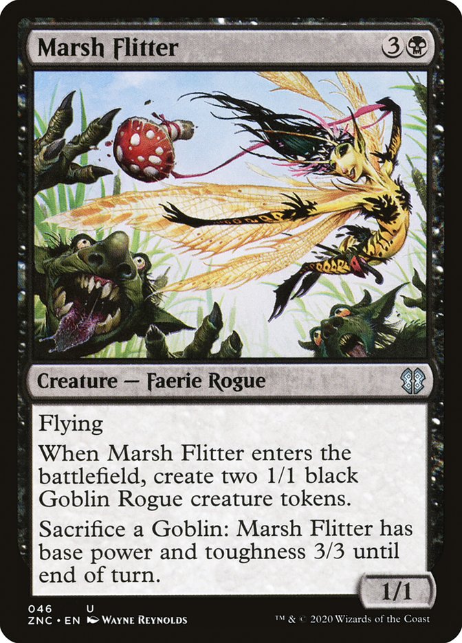 Marsh Flitter [Zendikar Rising Commander] Magic: The Gathering