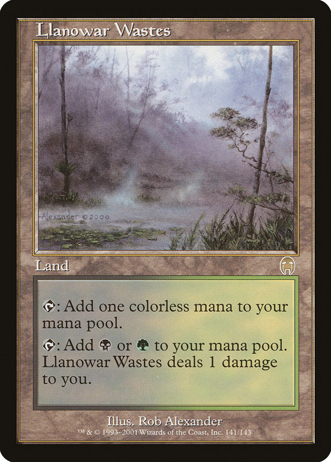 Llanowar Wastes [Apocalypse] Magic: The Gathering