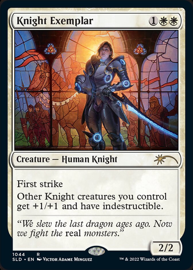 Knight Exemplar (1044) [Secret Lair Drop Series] Magic: The Gathering