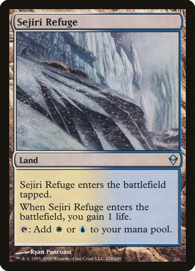 Sejiri Refuge [Zendikar] Magic: The Gathering