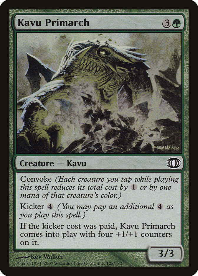 Kavu Primarch [Future Sight] Magic: The Gathering
