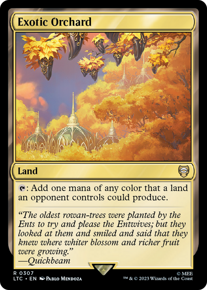 Exotic Orchard [The Lord of the Rings: Tales of Middle-Earth Commander] Magic: The Gathering