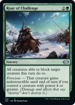 Roar of Challenge [Jumpstart 2022] Magic: The Gathering