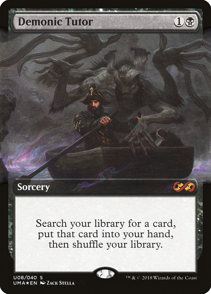Demonic Tutor (Topper) [Ultimate Masters Box Topper] Magic: The Gathering