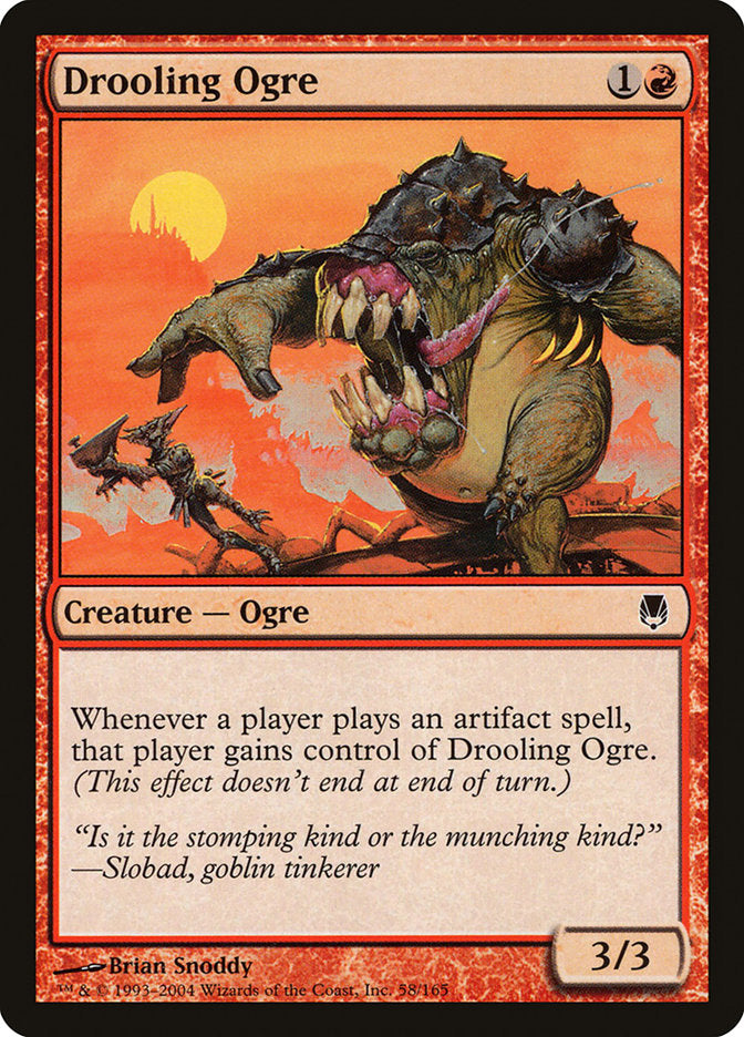 Drooling Ogre [Darksteel] Magic: The Gathering