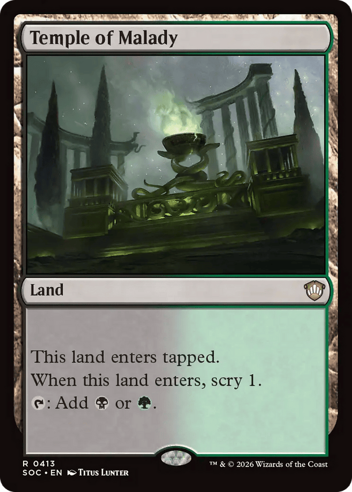 Temple of Malady [Secrets of Strixhaven Commander]