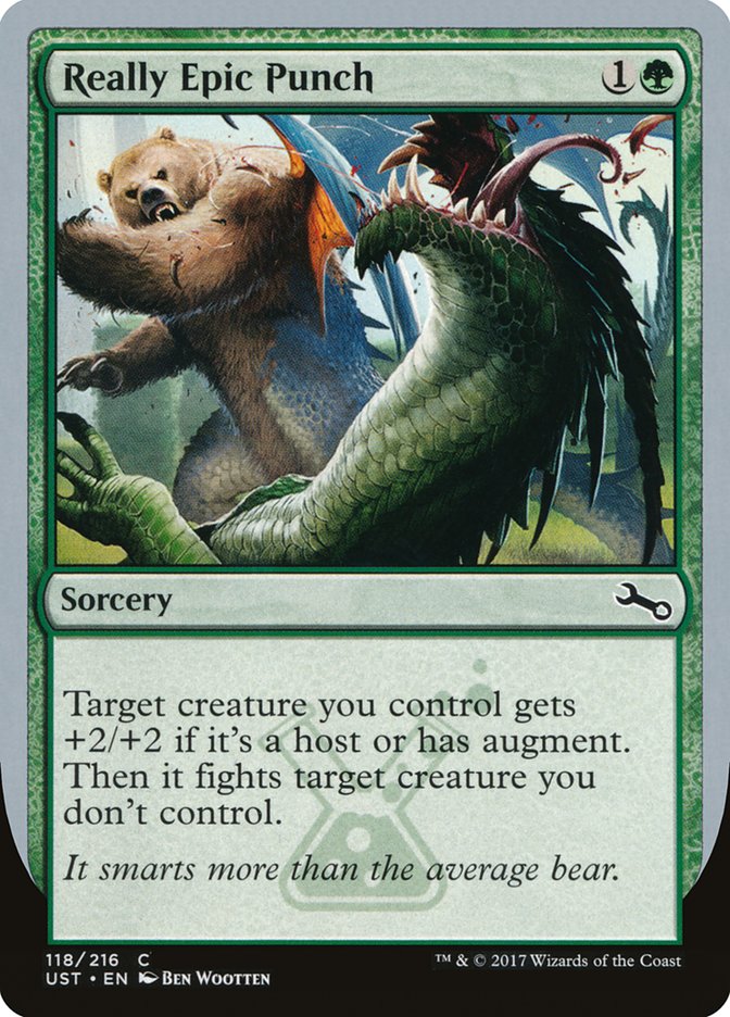 Really Epic Punch [Unstable] Magic: The Gathering