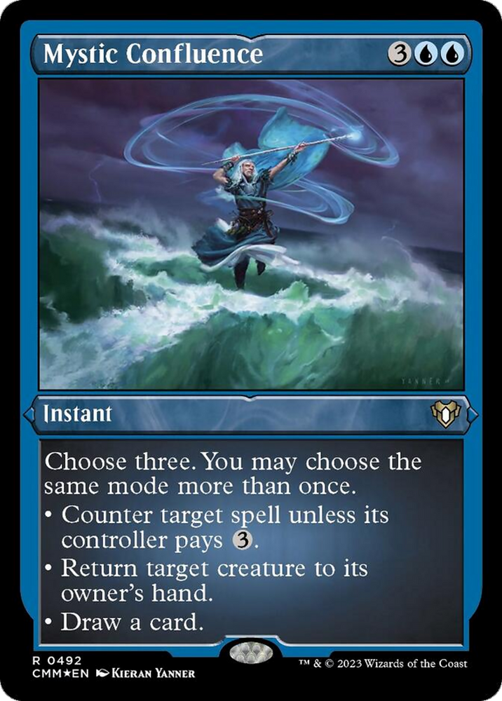 Mystic Confluence (Foil Etched) [Commander Masters] Magic: The Gathering