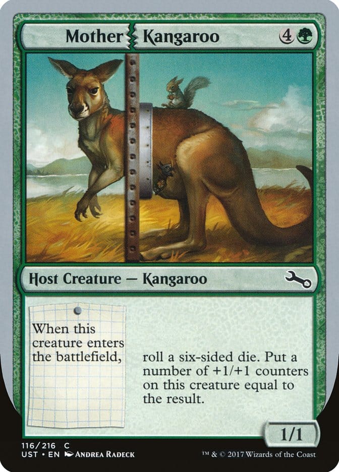Mother Kangaroo [Unstable] Magic: The Gathering