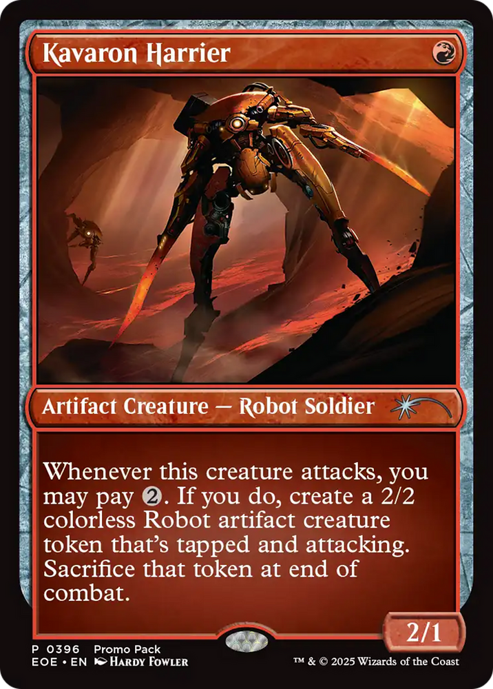 Kavaron Harrier (Promo Pack) [Edge of Eternities Promo Pack] Magic: The Gathering
