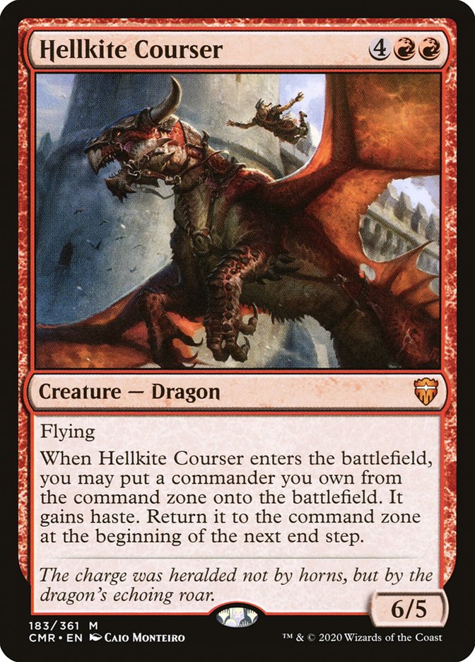 Hellkite Courser [Commander Legends] Magic: The Gathering